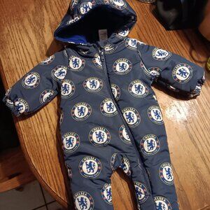 Chelsea fc baby snow suit